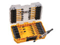 DEWALT 26 Piece FlexTorq Impact Bit Set - This 26 Piece XMS Impact Screwdriving Set, made by DEWALT FLEXTORQ™, contains a selection of EXTREME® FlexTorq™ screwdriving bits engineered for longer life DEWALT 26 Piece FlexTorq Impact Bit Set - This 26 Piece XMS Impact Screwdriving Set, made by DEWALT FLEXTORQ™, contains a selection of EXTREME® FlexTorq™ screwdriving bits engineered for longer life