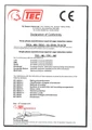 TEC 250Kw, 2 Pole, Cast Iron Motor 250.023TECCB3-IE3 - 250kw, 2 pole, cast iron motor, IP55 with PTC thermistors fitted as standard