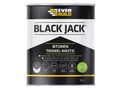 Everbuild Sika Black Jack® 903 Bitumen Trowel Mastic 1 litre - Everbuild Black Jack&reg; 903 Bitumen Trowel Mastic is a black, heavily filled, bituminous compound with added fibres for reinforcement, that is applied by trowel