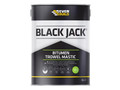 Everbuild Sika Black Jack® 903 Bitumen Trowel Mastic 5 litre - Everbuild Black Jack&reg; 903 Bitumen Trowel Mastic is a black, heavily filled, bituminous compound with added fibres for reinforcement, that is applied by trowel