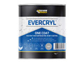 Everbuild Sika EVERCRYL® One Coat Grey 1kg - Everbuild EVERCRYL&reg; is a resin-based, fibre reinforced roof repair compound which is effective on all common roofing surfaces and types, giving an instant roof repair even in the wet and on wet surfaces