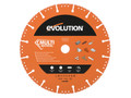 Evolution Multi-Material Diamond Demolition Disc Cutter Blade 230 x 22.2mm - The Evolution Diamond Demolition Disc Cutter Blade is the ultimate multi-material saw blade