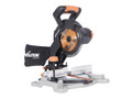 Evolution R185CMS-Li EXT Compound Mitre Saw 18V Bare Unit - Evolution R185CMS-Li EXT Compound Mitre Saw with multi-material cutting technology is capable of cutting wood, even with embedded nails, mild steel, aluminium, composites, plastics and more