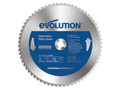 Evolution Mild Steel Cutting Chop Saw Blade 355 x 25.4mm x 66T - Evolution Mild Steel Cutting Chop Saw Blade delivers maximum performance by using the highest grade carbide, hardened blade bodies and ultra high-grade brazing techniques to increase prod