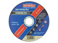 Faithfull Inox Cutting Disc 115 x 1.2 x 22.23mm - The Faithfull Inox Cutting Disc enables a quick, very clean cut with minimal effort