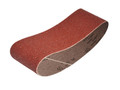 Faithfull Cloth Sanding Belt 400 x 60mm Coarse 60G (Pack 3) - Faithfull aluminium oxide resin bonded onto a durable X-Weight cloth belt for high-speed industrial use on ferrous metals and hardwoods and suitable for both stock removal and finishing appl