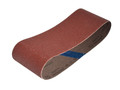 Faithfull Cloth Sanding Belt 457 x 75mm 60G (Pack 3) - Faithfull aluminium oxide resin bonded onto a durable X-Weight cloth belt for high-speed industrial use on ferrous metals and hardwoods and suitable for both stock removal and finishing application