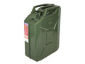 Faithfull Green Steel Jerry Can 20 litre - This Faithfull heavy-duty Jerry Can comes with a robust construction in carbon steel