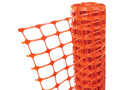 Faithfull Orange Barrier Fencing 1m x 50m - Faithfull Barrier Fencing is a temporary, flexible fencing for fast erection and visibility