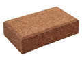 Faithfull Cork Rubbing Block 115 x 65mm - The Faithfull Cork Rubbing Block is for use with emery or glasspaper