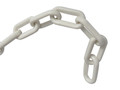 Faithfull Plastic Chain 8mm x 12.5m White