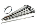 Faithfull Stainless Steel Cable Ties 4.6 x 290mm (Pack 50) - The Faithfull Stainless Steel Cable Ties are manufactured using 316 grade stainless steel, they have been designed to withstand very tough working and corrosive environments
