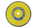 Faithfull Porcelain Diamond Blade 230 x 22.23mm - The Faithfull Porcelain Series Diamond Blades are ideal for cutting ceramic, porcelain, granite, porcelain based paving and marble