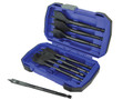 Faithfull Impact Rated Flat Bit Set, 8 Piece - The Faithfull 8 Piece Impact Rated Flat Bit Set will bore all types of timber, across or with the grain easily and cleanly