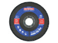 Faithfull Abrasive Jumbo Flap Disc 127mm Fine - Faithfull Abrasive Jumbo Flap Discs contain up to 40% more abrasive than standard flap discs, providing a considerably longer working life