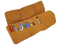 Faithfull 10 Pocket Leather Tool Roll 48 x 27cm - The Faithfull 10 Pocket Leather Tool Roll is manufactured from high-quality leather Faithfull 10 Pocket Leather Tool Roll 48 x 27cm - The Faithfull 10 Pocket Leather Tool Roll is manufactured from high-quality leather