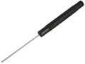 Faithfull Long Series Pin Punch 2.4mm (3/32in) Round Head - Faithfull Long series pin punch with extended parallel shank, used for the removal of tight pin and metal dowels from mechanical fittings and machinery