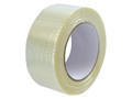 Faithfull Reinforced Crossweave Tape 50mm x 50m - Faithfull Reinforced Crossweave Tape has a very high-tensile strength