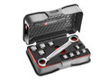 Facom 11-in-1 Ratcheting Wrench - The Facom 11-in-1 Ratcheting Wrench is ideal for spaces with low access in height