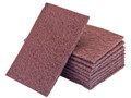 Flexipads World Class Hand Pads Maroon Very Fine 230 x 150mm (Pack 10) - General-purpose fibre Hand Pads for cleaning and finishing