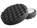 Flexipads World Class Black Waffle Super Soft Finishing Pad 150mm - These Flexipads pads are made from the highest quality German foam, backed with velour for use with a GRIP&reg; backing pad