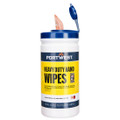 Heavy Duty Hand Wipes (80 Wipes) - Orange
