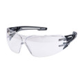 Anthracite Wraparound Safety Glasses - Mirror (Indoor/Outdoor) 