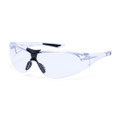 Extra Wrap Around Safety Glasses - Clear 