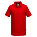 Anti-Static ESD Polo Shirt S/S - Deep Red XXXL