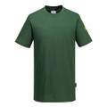 Anti-Static ESD T-Shirt S/S - Forest Green L