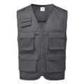 Work Vest - Metal Grey XXXL