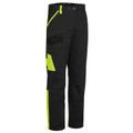 WX1 Two Tone Cotton Work Trousers - Black/Yellow