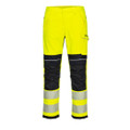 PW3 Modaflame Work Hi-Vis Multi-Norm FR Trousers - Yellow/Black