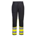 CD888YER WX2 Eco Hi-Vis Class 1 Service Trousers Yellow/Black - <p class="text-justify">This WX2 high visibility work trousers with 4 pockets for excellent storage