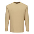 Modaflame Knit FR Long Sleeve T-Shirt - Tan