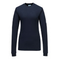 Modaflame Knit FR Women's Long Sleeve T-Shirt - Navy