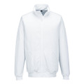 Anti-Static ESD Zip Sweatshirt - White