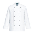 Chef's Somerset Jacket L/S - White