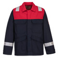 Bizflame Work Two Tone FR Jacket - Light Navy