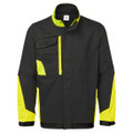 WX1 Two Tone Cotton Work Jacket - Black/Yellow