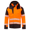 PW3 Modaflame Rain+ Hi-Vis Multi-Norm FR Winter Jacket - Orange/Black