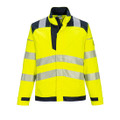 PW3 Modaflame Work Hi-Vis Multi-Norm FR Jacket - Yellow/Navy