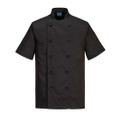 Chef's Kent Jacket S/S - Black