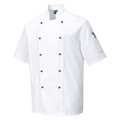 Chef's Kent Jacket S/S - White