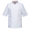 Chef's Mesh Air Pro Stretch Jacket S/S - White