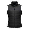 Professional Women's Insulated Baffle Gilet - Black