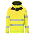 DX4 Hi-Vis Overhead Hoodie - Yellow/Black