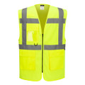 ES1 Essential Hi-Vis Mesh Executive Vest - Yellow