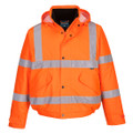 ES1 Essential Hi-Vis Winter Bomber Jacket - Orange