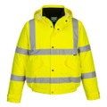 ES1 Essential Hi-Vis Winter Bomber Jacket - Yellow